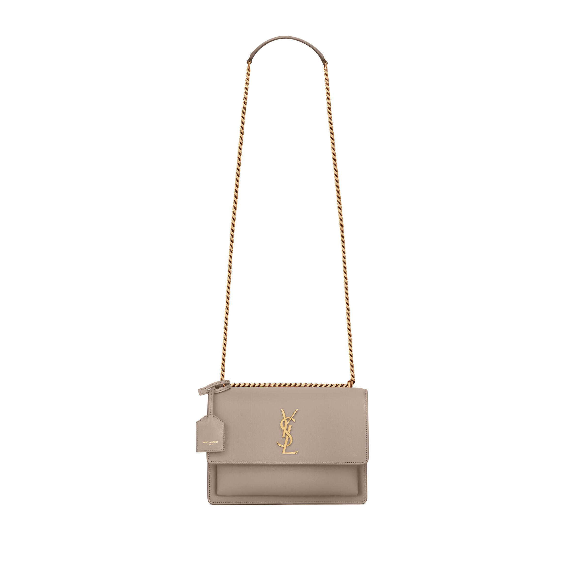 YSL SUNSET MEDIUM IN TEXTURED LEATHER 442906D420W2826 (22*16*6.5cm)